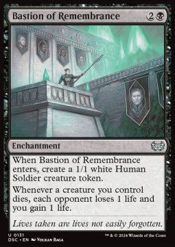 Bastion of Remembrance⁣ - Commander: Duskmourn: House of Horror⁣ (Uncommon)⁣ [131]