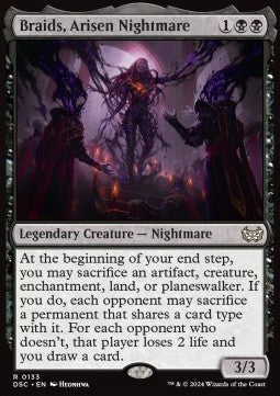 Braids, Arisen Nightmare⁣ - Commander: Duskmourn: House of Horror⁣ (Rare)⁣ [133]
