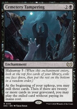 Cemetery Tampering⁣ - Commander: Duskmourn: House of Horror⁣ (Rare)⁣ [135]