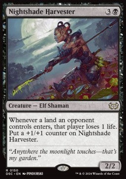 Nightshade Harvester⁣ - Commander: Duskmourn: House of Horror⁣ (Rare)⁣ [150]