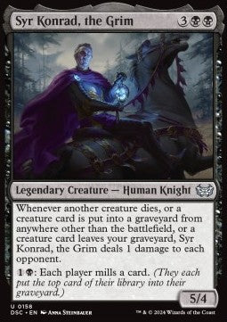 Syr Konrad, the Grim⁣ - Commander: Duskmourn: House of Horror⁣ (Uncommon)⁣ [158]