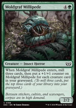 Moldgraf Millipede⁣ - Commander: Duskmourn: House of Horror⁣ (Common)⁣ [188]