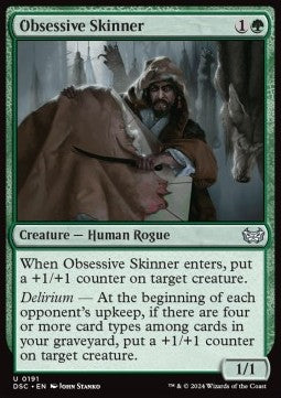 Obsessive Skinner⁣ - Commander: Duskmourn: House of Horror⁣ (Uncommon)⁣ [191]