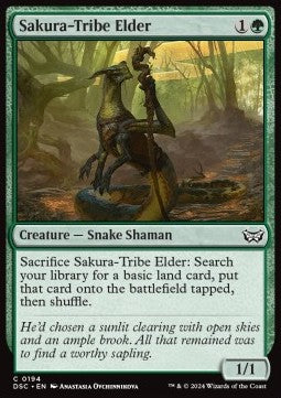 Sakura-Tribe Elder - Commander: Duskmourn: House of Horror (Common) [DSC-194]