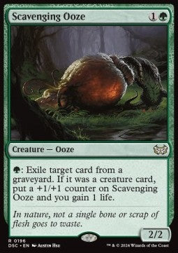 Scavenging Ooze⁣ - Commander: Duskmourn: House of Horror⁣ (Rare)⁣ [196]