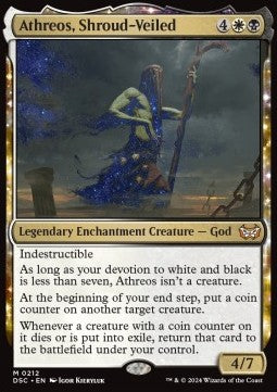 Athreos, Shroud-Veiled⁣ - Commander: Duskmourn: House of Horror⁣ (Mythic)⁣ [212]