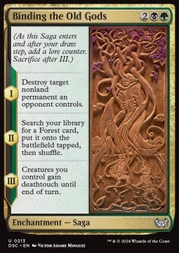 Binding the Old Gods⁣ - Commander: Duskmourn: House of Horror⁣ (Uncommon)⁣ [213]