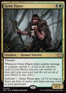 Grim Flayer⁣ - Commander: Duskmourn: House of Horror⁣ (Mythic)⁣ [218]