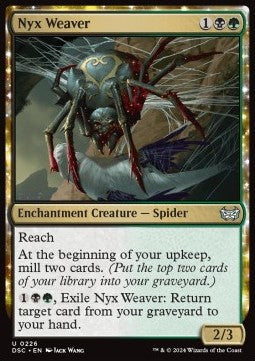 Nyx Weaver⁣ - Commander: Duskmourn: House of Horror⁣ (Uncommon)⁣ [226]