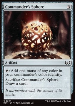 Commander's Sphere⁣ - Commander: Duskmourn: House of Horror⁣ (Common)⁣ [244]