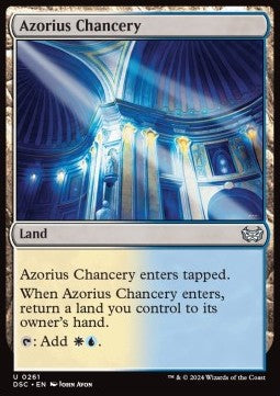 Azorius Chancery⁣ - Commander: Duskmourn: House of Horror⁣ (Uncommon)⁣ [261]