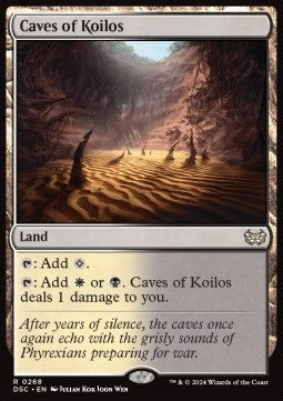 Caves of Koilos⁣ - Commander: Duskmourn: House of Horror⁣ (Rare)⁣ [268]