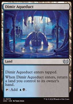 Dimir Aqueduct⁣ - Commander: Duskmourn: House of Horror⁣ (Uncommon)⁣ [270]