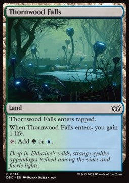 Thornwood Falls - Commander: Duskmourn: House of Horror (Common) [DSC-314]