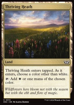 Thriving Heath⁣ - Commander: Duskmourn: House of Horror⁣ (Common)⁣ [315]