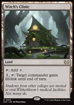 Witch's Clinic⁣ - Commander: Duskmourn: House of Horror⁣ (Rare)⁣ [325]