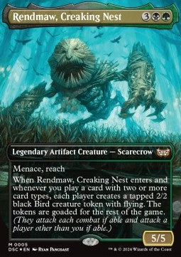 Rendmaw, Creaking Nest⁣ - Commander: Duskmourn: House of Horror⁣ (Mythic)⁣ [5]