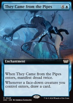 They Came from the Pipes⁣ - Commander: Duskmourn: House of Horror: Extras⁣ (Rare)⁣ [45]
