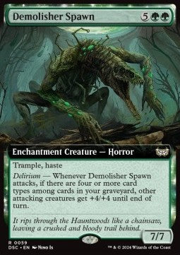 Demolisher Spawn⁣ - Commander: Duskmourn: House of Horror: Extras⁣ (Rare)⁣ [59]