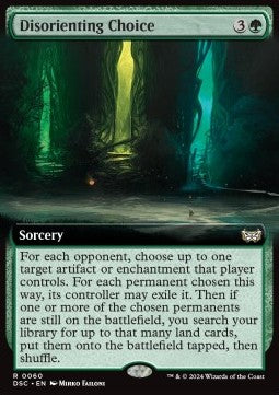 Disorienting Choice⁣ - Commander: Duskmourn: House of Horror: Extras⁣ (Rare)⁣ [60]