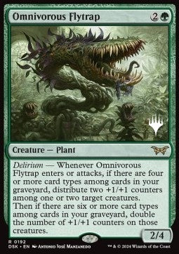 Omnivorous Flytrap (V.2) - Duskmourn: House of Horror: Promos (Rare) [PDSK-192]