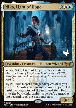Niko, Light of Hope (V.2) - Duskmourn: House of Horror: Promos (Mythic) [PDSK-224]