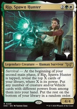 Rip, Spawn Hunter (V.2) - Duskmourn: House of Horror: Promos (Rare) [PDSK-228]