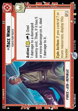 Mace Windu, Vaapad Form Master - Twilight of the Republic (Rare) [TWI-013]