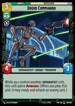 Droid Commando - Twilight of the Republic (Common) [TWI-081]