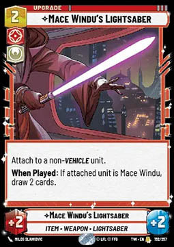 Mace Windu’s Lightsaber⁣ - Twilight of the Republic⁣ (Rare)⁣ [152]