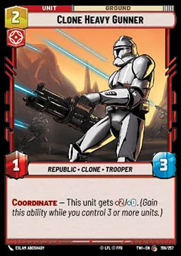 Clone Heavy Gunner - Twilight of the Republic (Common) [TWI-158]