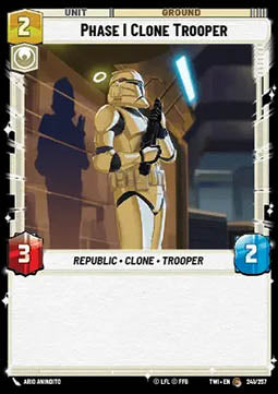 Phase I Clone Trooper - Twilight of the Republic (Common) [TWI-241]