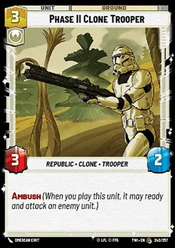 Phase II Clone Trooper - Twilight of the Republic (Common) [TWI-242]