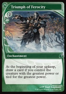 Triumph of Ferocity⁣ - Mystery Booster 2⁣ (Uncommon)⁣ [135]