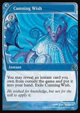 Cunning Wish - Mystery Booster 2 (Rare) [MB2-159]