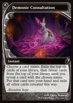 Demonic Consultation - Mystery Booster 2 (Uncommon) [MB2-181]