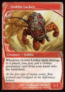 Goblin Lackey - Mystery Booster 2 (Uncommon) [MB2-192]