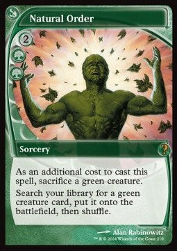 Natural Order - Mystery Booster 2 (Mythic) [MB2-210]