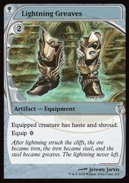Lightning Greaves - Mystery Booster 2 (Uncommon) [MB2-225]