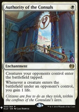 Authority of the Consuls⁣ - Mystery Booster 2: Reprints from Across Magic's History⁣ (Rare)