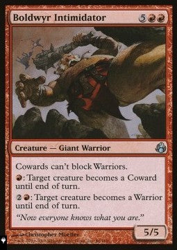 Boldwyr Intimidator - Mystery Booster 2: Reprints from Across Magic's History (Uncommon)