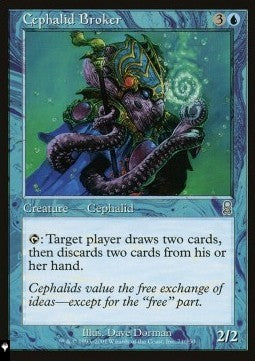 Cephalid Broker⁣ - Mystery Booster 2: Reprints from Across Magic's History⁣ (Uncommon)