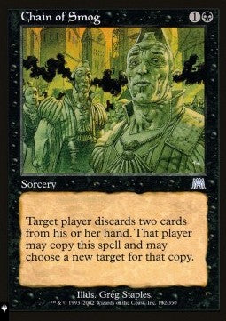 Chain of Smog⁣ - Mystery Booster 2: Reprints from Across Magic's History⁣ (Uncommon)