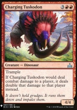 Charging Tuskodon - Mystery Booster 2: Reprints from Across Magic's History (Uncommon)