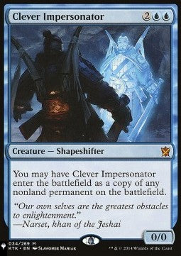 Clever Impersonator⁣ - Mystery Booster 2: Reprints from Across Magic's History⁣ (Mythic)