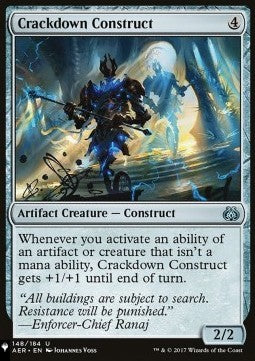 Crackdown Construct - Mystery Booster 2: Reprints from Across Magic's History (Uncommon)
