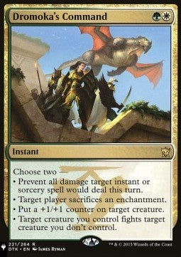 Dromoka's Command⁣ - Mystery Booster 2: Reprints from Across Magic's History⁣ (Rare)