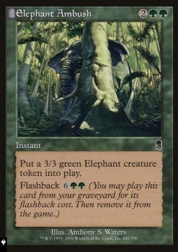 Elephant Ambush⁣ - Mystery Booster 2: Reprints from Across Magic's History⁣ (Common)