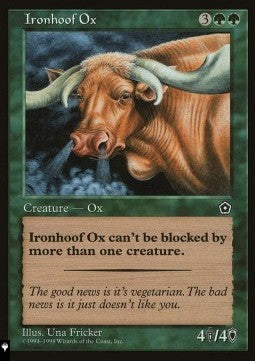 Ironhoof Ox - Mystery Booster 2: Reprints from Across Magic's History (Uncommon)