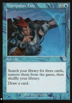 Manipulate Fate⁣ - Mystery Booster 2: Reprints from Across Magic's History⁣ (Uncommon)